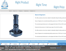 Tablet Screenshot of gauravengineers.info